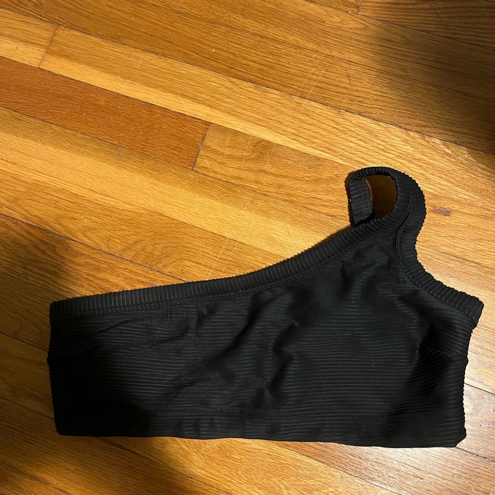 One shoulder old navy bikini top